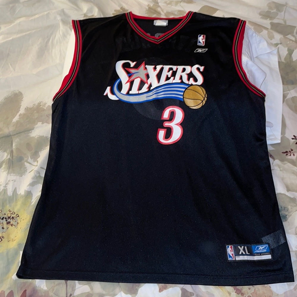 Reebok NBA Iverson Sixers Jersey